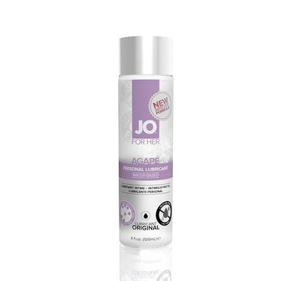 water based agape lubricant for women