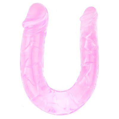 pink double ended dildo