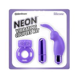 purple neon couples kit