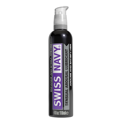 lubricant to enhance and stimulate him and arouse and satisfy her by swiss navy
