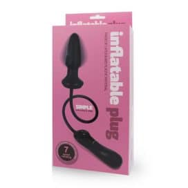 vibrating inflatable sex toy butt plug