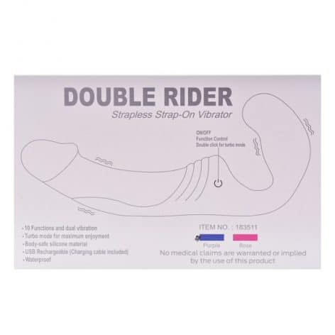 double rider strapless strapon package