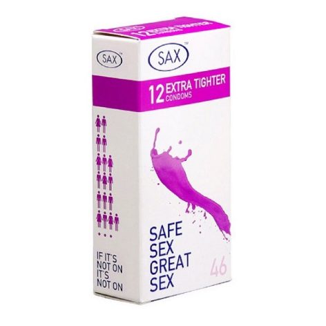 sax extra tighter condoms 46mm
