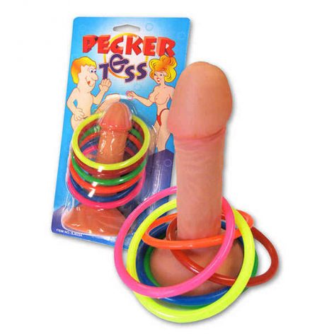 pecker toss party game