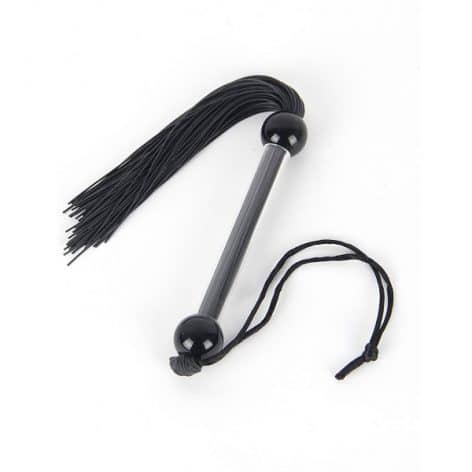 black rubber willy whip