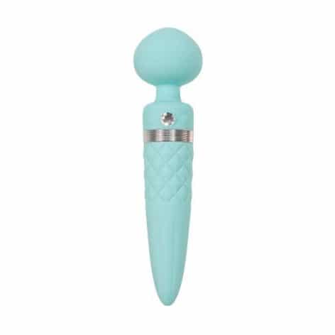 Teal sultry pillow talk wand