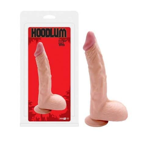 hoodlum 11 inch dong with scrotum