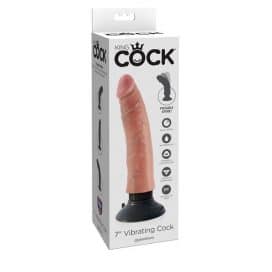 king cock 7 inch vibrating cock