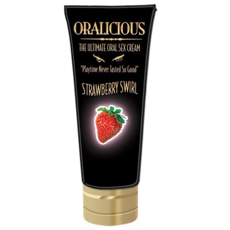 oralicious strawberry swirl oral sex cream