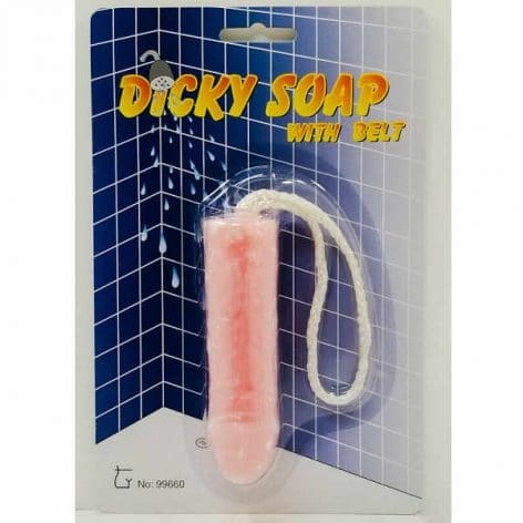 dicky soap on a rope
