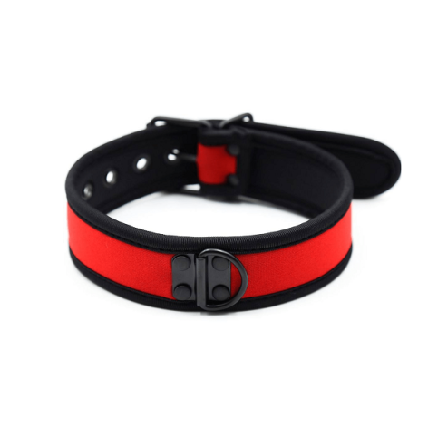 red neoprene collar