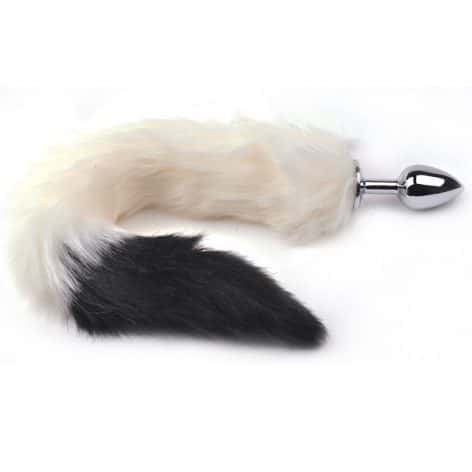 white fox tail plug