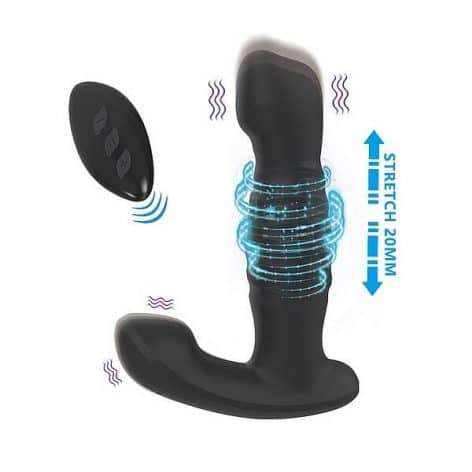 vibrating thrusting prostate vibrator