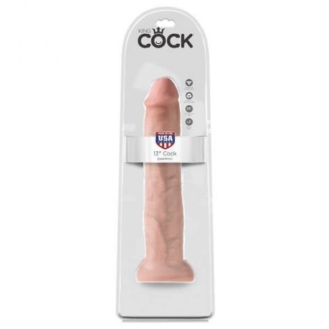 king cock 13 inch flesh cock