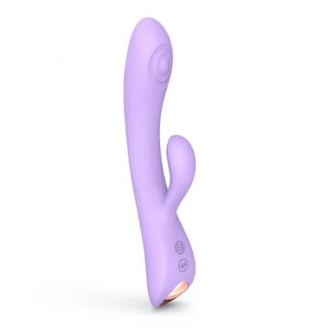 lavender bunny and clyde tapping vibrator