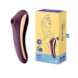 purple satisfyer dual kiss