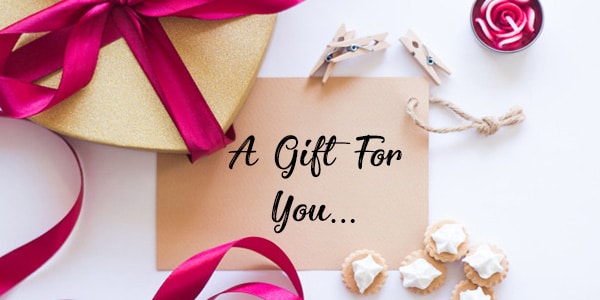 a gift for you gift card