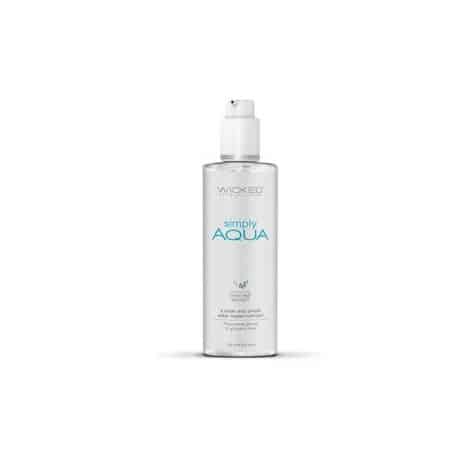 wicked simply aqua water based lubricant