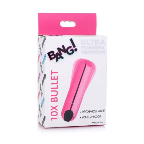 metallic pink bang bullet
