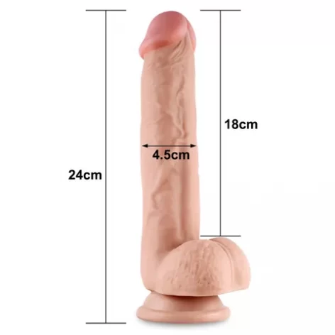 9.5 inch dual density dong