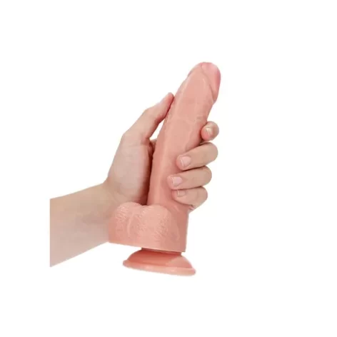 realrock realistic curved 8 inch dildo