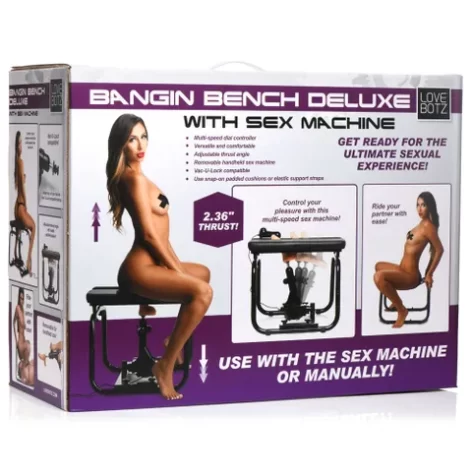 lovebotz bench and sex machine