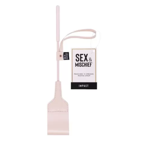 peaches n cream riding crop