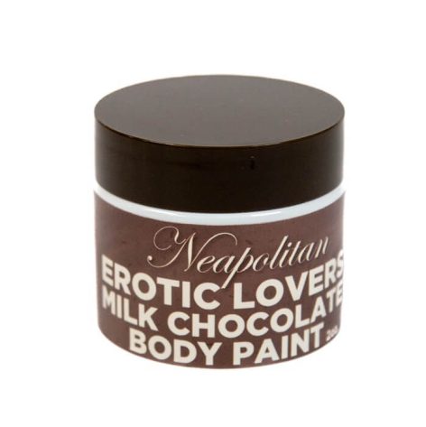 milk chocolate body paint