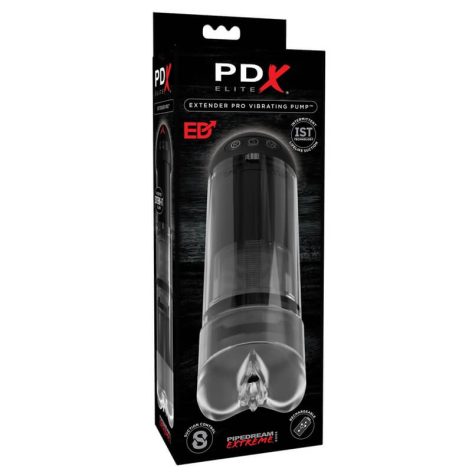 shop pdx elite extender pro vibrating pump masturbator at sinderellas.com.au Australia