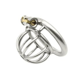 shop short bird cage cock cage male chastity device at sinderellas.com.au