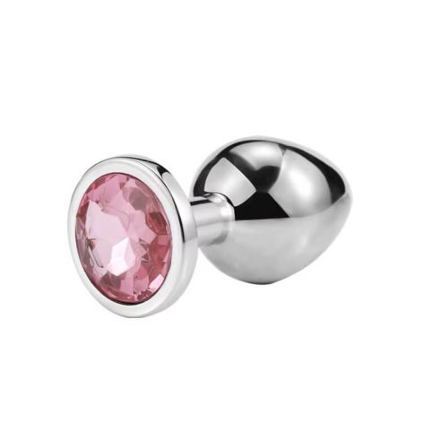 shop the pink jewel butt plug ats sinderellas.com.au