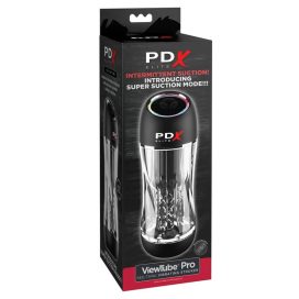 shop pdx elite viewtube pro suction and vibrating masturbator at sinderellas.com.au