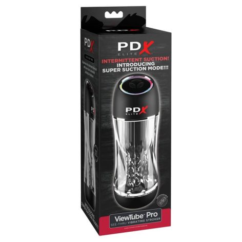 shop pdx elite viewtube pro suction and vibrating masturbator at sinderellas.com.au