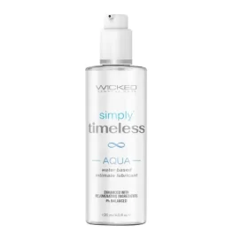 shop wicked aqua timeless water based lubricant designed for menopausal and post menopausal women at sinderellas.com.au australia