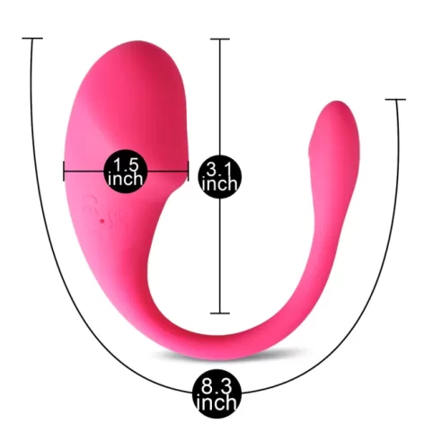 shop app controlled egg vibe with remote and free app at sinderellas.com.au