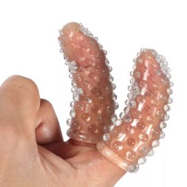 shop textured dotted fingerdom finger condom at sinderellas sex shop australia