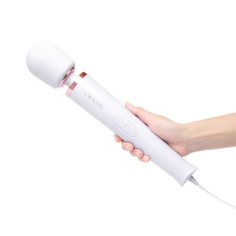shop white le wand plug in massager at sinderellas.com.au