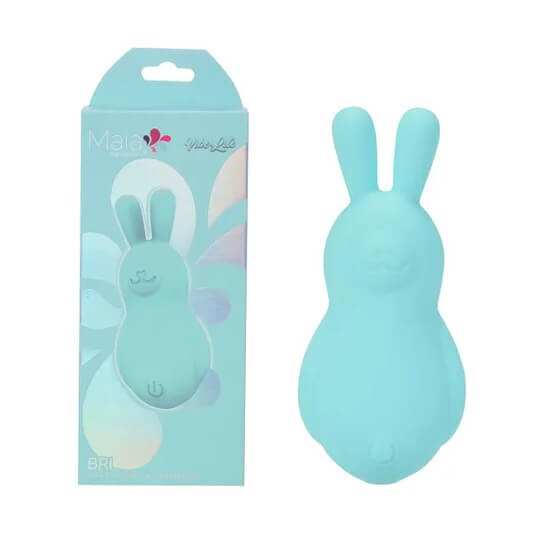 shop teal maia bri bunny vibrator at sinderellas.com.au