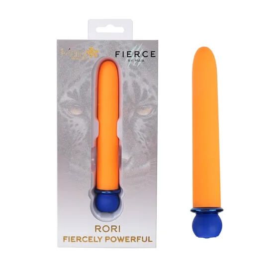 shop orange maia rori xl bullet vibrator at sinderellas.com.au