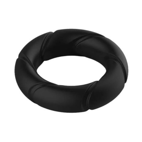 shop black spiral silicone ring at sinderellas.com.au