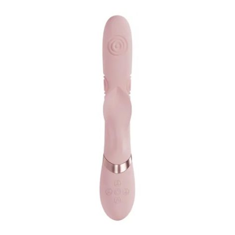 shop pink vive fronda tapping vibrator at sinderellas.com.au
