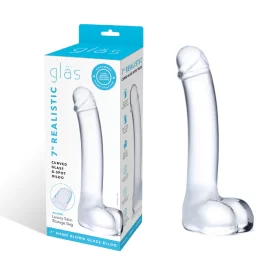 shop 7 inch glass dildo by Glas