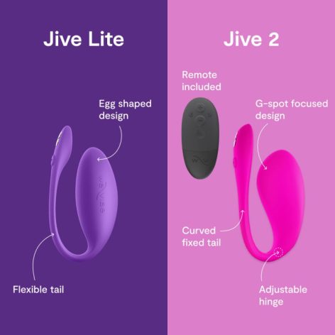 shop we-vibe jive lite compared at sinderellas.com.au